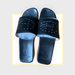 Hermes wooden platform sandals